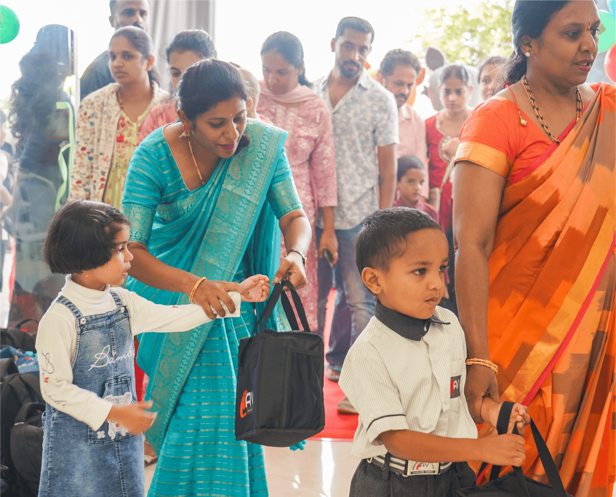 Parents and children interaction